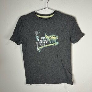 Sonoma Good for Life Boys Graphic T-Shirt Space Astronaut Gray Size M 10/12